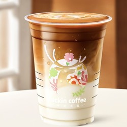 luckin coffee 瑞幸咖啡 X 线条小狗 小白梨拿铁 到店券