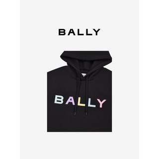 BALLY/巴利【】24春夏女士黑色棉质卫衣6307181 黑色 S