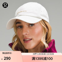 lululemon丨Baller 女士运动帽 LW9EVZS 米白/金色 O/S