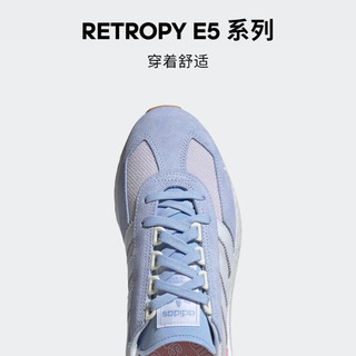 adidas RETROPY E5经典boost运动鞋女子阿迪达斯三叶草IF6808 紫/浅紫色/粉色/白色 41