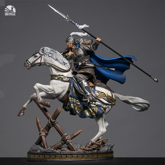 INFINITYSTUDIO 开天工作室 三国群雄系列 1/7赵云 铜色版