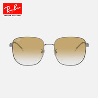 雷朋RayBan雷朋太阳镜经典渐变金属框墨镜0RB3713D 003/2Q 003/2Q银色框黄色渐变镜片