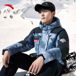 anta安踏冰甲羽绒服丨冬季防泼水男子梭织防风保暖羽绒外套152347946