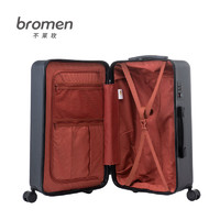 bromen 不莱玫 行李箱男26寸大容量拉杆箱女24结实耐用箱子28皮箱旅行箱