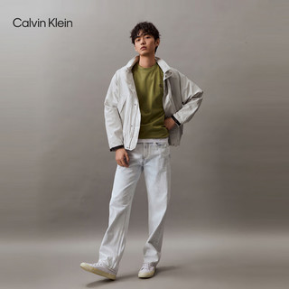 卡尔文·克莱恩 Calvin Klein Jeans24春夏男士户外织带魔术贴袖口运动连帽夹克J325904