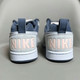 NIKE 耐克 女鞋2024春季新款Court Borough复古运动板鞋低帮休闲鞋DZ2783 861533-400雾霾蓝 35.5