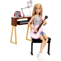 Barbie 芭比 之音乐套装乐器学习扮演公主女孩过家家玩具