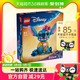 88VIP：LEGO 乐高 史迪奇43249儿童拼插积木玩具9+