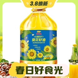 金龙鱼 物理压榨葵花籽油 6.18L