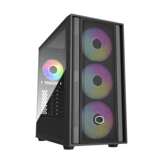 酷冷至尊 CoolerMaster）Box600 黑 ATX电脑中塔背插机箱