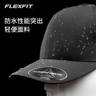 FLEXFIT DELTA180硬顶棒球帽帽子男大头围全封防晒鸭舌帽子女潮牌 均码