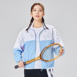 erke鸿星尔克女夹克防风户外运动外套女耐磨时尚运动服轻便舒适