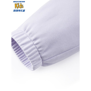 Skechers/斯凯奇时尚男女童针织长裤L124K051 石楠紫/00FW 175cm