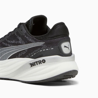 彪马（PUMA）Magnify NITRO 2 男子长距离跑步鞋减震透气轻便运动鞋 PUMA Black-PUMA White-PUM 42
