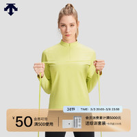 DESCENTE迪桑特 WOMEN’S TRAINING系列女士长袖针织衫 LM-LIME XL (175/92A)