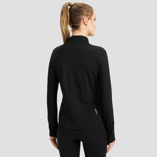 DESCENTE迪桑特WOMEN’S RUNNING系列女士长袖针织衫春季 BK-BLACK XL (175/92A)
