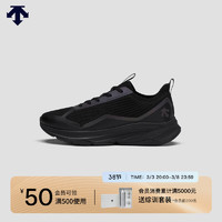 DESCENTE迪桑特 跑步系列铁三运动女士跑鞋新品 BK-黑色 36码