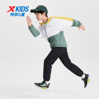 XTEP 特步 男童外套新款儿童薄款风衣跑步衣运动服开衫