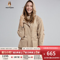 Hush Puppies暇步士女装春秋宽松休闲连帽外套 1