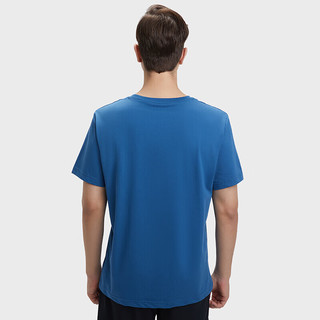 HOTSUIT后秀运动科技T恤男女款2024夏季吸湿速干休闲短袖 深蓝 4XL