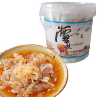响诺鲜脆即食海蜇丝 1公斤/桶（桶内独立包装袋）下饭下酒凉拌菜海蜇