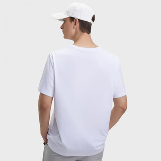 HOTSUIT后秀运动科技T恤男女款2024夏季吸湿速干休闲短袖 白色 XL