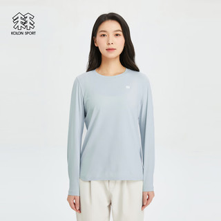 KOLON SPORT/可隆长袖 女子户外打底速干抗菌运动T恤【SECO系列】 薄荷绿MT 160/S