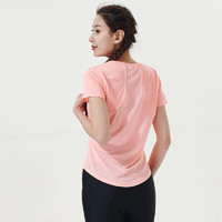 安德玛 官方奥莱UA 女子干爽透气半袖跑步健身训练运动修身短袖T恤