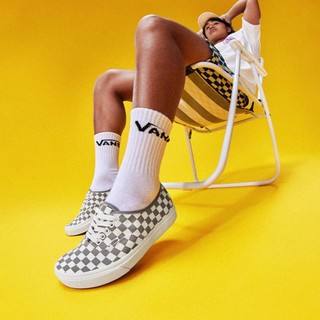 VANS 范斯 Authentic棋盘格青春减龄男鞋女鞋帆布鞋