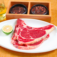 遇上牛原切带骨西冷谷饲眼肉上脑牛排套组3000g