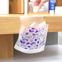家の物语 日本粘贴垃圾袋厨房水槽剩菜渣沥水袋一次性加厚垃圾袋