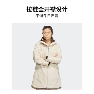 adidas TERREX 店女子户外抗风透湿防水鹅绒内胆三合一冲锋衣