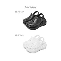 crocs 卡骆驰 日本直邮CROCS 经典 MEGA CRUSH CLOG 207988 海滩鞋韩国木屐凉鞋