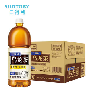 无糖乌龙茶 饮料 大瓶装1250ml*6瓶 整箱 无糖乌龙茶