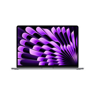 2024款MacBookAir 15英寸 M3(8+10核)8G 256G深空灰轻薄笔记本电脑MRYM3CH/A