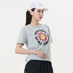 UNDER ARMOUR 安德玛 官方奥莱UA 女子透气半袖跑步健身训练运动休闲宽松短袖T恤