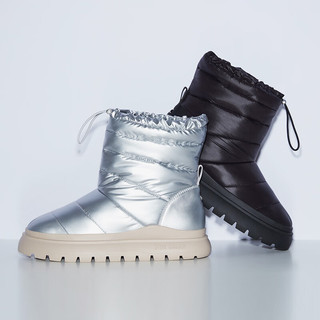 STEVE MADDEN/思美登冬棉靴冬时尚雪地靴女 ICELAND 黑色 40