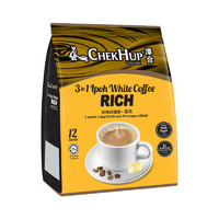 ChekHup 泽合 马来西亚进口白咖啡精品三合一速溶咖啡条装咖啡粉提神