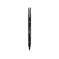 uni 三菱铅笔 PIN-200 水性针管笔 黑杆黑芯 0.05mm 单支装