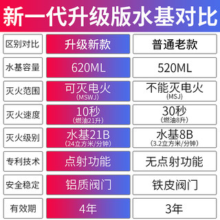 FlameFighter 火焰战士 MSWJ620 车载灭火器 500ml