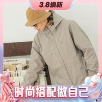 714STREET 2023年新款夹克上衣户外登山服连帽保暖外套男女同款