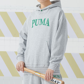 彪马（Puma）男装女装 2024春季运动服跑步训练卫衣休闲舒适套头衫 682921-04/拍小一码 S(170/92A)