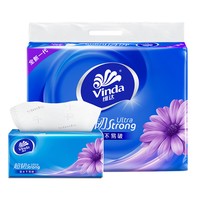 88VIP：Vinda 维达 超韧抽纸3层130抽6包S码纸巾餐巾纸卫生纸面巾纸