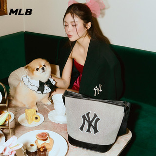 MLB 官方男女情侣水桶包经典挎包时尚明星同款休闲百搭夏季BMS07