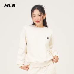 MLB 官方 男女情侣纯色运动套头卫衣时尚潮百搭23新款MTB01