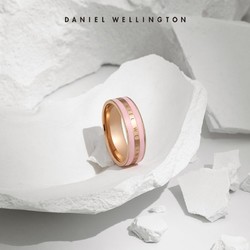 Daniel Wellington 丹尼尔惠灵顿 dw戒指女甜美粉色拼色戒指不掉色丹尼尔惠灵顿官方正品礼物送女友