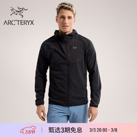 ARC’TERYX始祖鸟 DELTA HOODY 保暖 男子 抓绒衫 Black/黑色 L