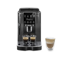 德龙（Delonghi）意式全自动泵压现磨触摸屏幕咖啡机15Bar打奶泡ECAM220.22.GB灰黑色
