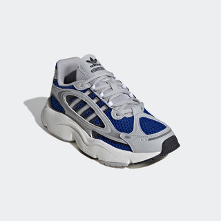 adidas OZMILLEN经典运动老爹鞋男大童儿童阿迪达斯官方三叶草 灰/蓝 3