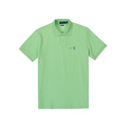 RALPH LAUREN 拉尔夫·劳伦 韩国直邮[POLO] POLO 柔软的棉 短袖 领子T恤 修身版型(绿色)